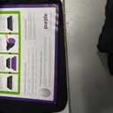 Purple Royal Seat Cushion, Portable 2 Inch Gel Seat Cushion, GelFlex Grid