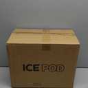 Maylle Ice Bath Tub - 110 Gallons Portable Cold Plunge Tub for Athletes - Black Modern Freestanding Bathtub with 4 Pack Large Ice Molds
