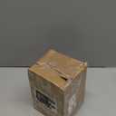 FUNSUEI 16 PCS 4 x 3 Inches Black Non Mortise Door Hinges, Stainless Steel Door Hinges, Mobile Home Door Hinge with Screws for Window, Furniture, Wooden Boxes, Cupboard