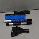 Surosha Snow Brush with Ice Scraper, Ice Scrapers, Car Windshieldand Extendable Snow Brush with Foam Grip and 360° Pivoting Brush Head, Detachable Snow Scrapers & Ergonomic Foam Grip for Cars (Blue)