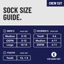 For Bare Feet NBA Los Angeles Clippers Spray Zone Crew Socks, Youth One Size