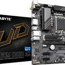 GIGABYTE B760M DS3H AX (LGA 1700/ Intel/ B760/ M-ATX/ DDR5/ 2* M.2/ PCIe 4.0/ USB 3.2 Gen 2 Type-C/WiFi 6E/ 2.5GbE LAN/Q-Flash Plus/PCIe EZ-Latch/Motherboard)