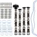 Nakkaa 3.6L Engine Camshafts Rockers Lifters Kit, Compatible with Town & Country Charger Challenger Journey Wrangler ProMaster 1500 2011-2016, Replace 5184377AG 5184378AG 5184379AG 5184296AH