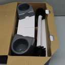 MR.SIGA Toilet Plunger and Bowl Brush Combo for Bathroom Cleaning, Gray, 2 Sets