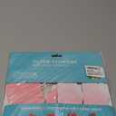 ADLKGG Paper Flower Fan Decorations, Pink Paper Fan Flower Wall Background for Classroom Decor, Tea Party, Spring Summer Party, Birthday, Baby Shower, Wedding, Valentines Day Decorations, Set of 4