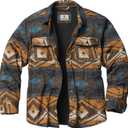 Legendary Whitetails Men's Thermal Lined Shirt Jacket Plaid Flannel Polyfill Insulated (X-Large)
