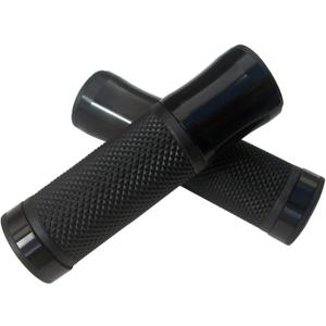 Black Open End Handlebar Grips Gel Compatible for 2018 Kawasaki Z125 Pro