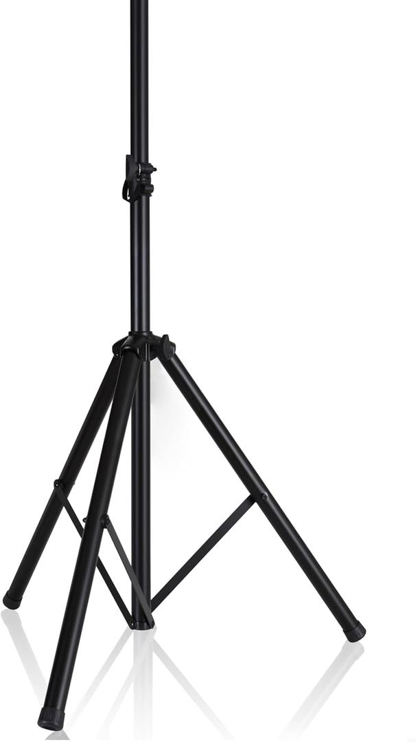 Pyle Universal Speaker Tripod Stand Mount - 6' Sound Equipment Holder Height Adjustable Up to 70 Inches For Speakers w/ 35mm Compatible Insert Perfect for Home, On Stage or In Studio Use