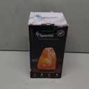 7 Inch Himalayan Salt Lamp with Dimmer Cord - Night Light Natural Crystal Rock Classic Wood Base Authentic from Pakistan