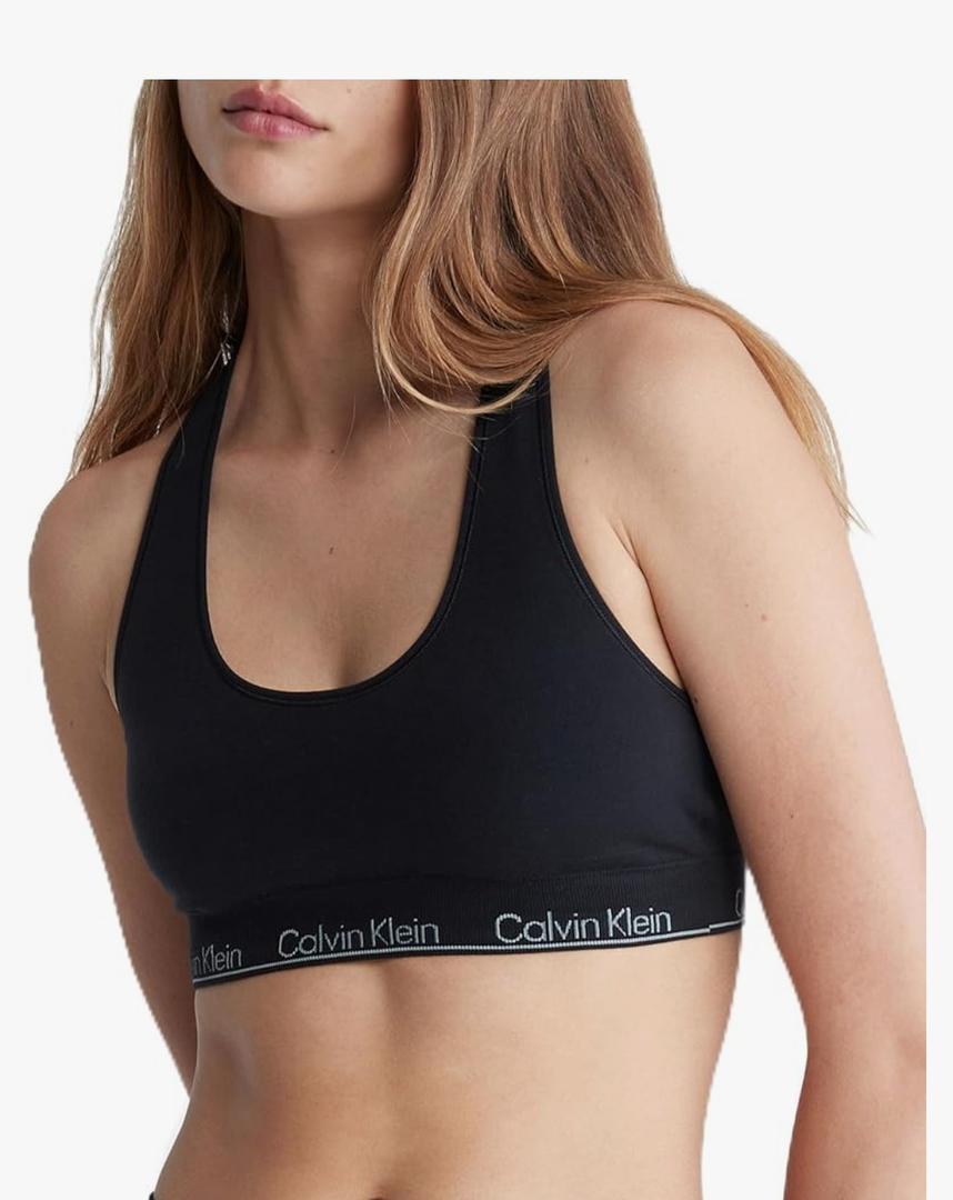 Calvin Klein Women's Modern Seamless Naturals Lightly Lined Bralette S Calvin Klein Women's Modern Seamless Naturals Lightly Lined Bralette S