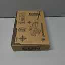 WaRiot Automatic Electric Squirt Gun for Adults Kids, Automatic Squirt Gun with 26FT Range, Super Blaster Soaker High Capacity Pistol for Beach Swimming Toy LED Electric Water Gun (1BK) (Black)