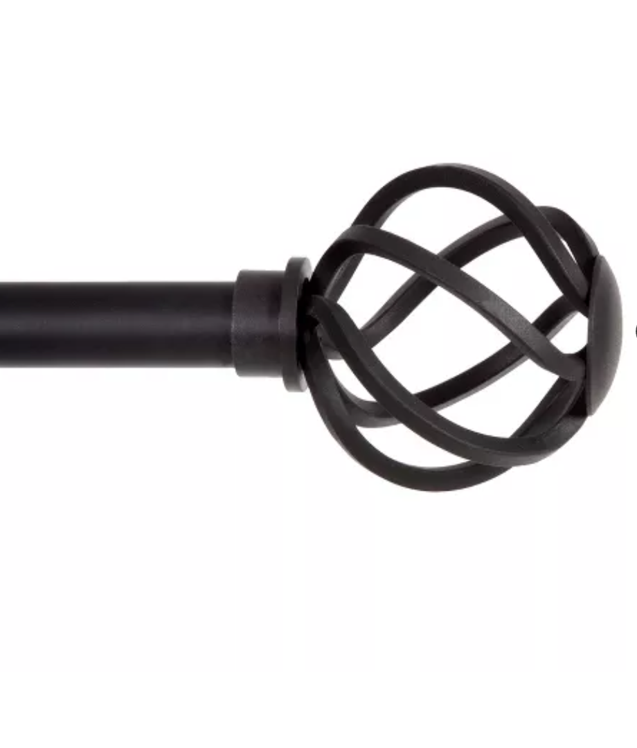 Kenney Cage 5/8" Standard Decorative Window Curtain Rod