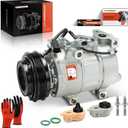 A-Premium A/C Compressor with Clutch Compatible with Ford Focus 2.0L 2014-2018 Naturally Aspirated (Not Turbocharged)
