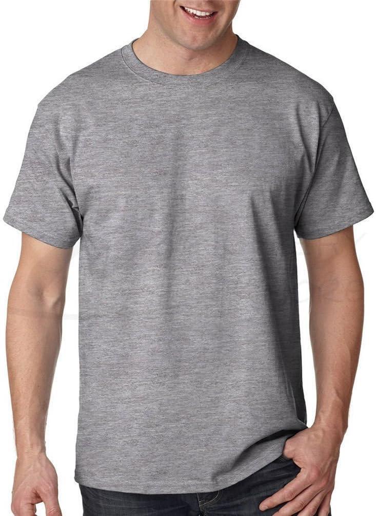 Hanes by Tagless T-Shirt_Oxford Gray_S 2 Pack