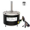 B13400251S, 1/6 HP Condenser Fan Motor Replaces Goodman Amana, Janitrol B13400251, ge 5KCP39BGY926S, genteq 3S012, 208-230 Volts, 1075 RPM, AO Smith F48A90A76 with Capacitor Leungoo