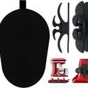 Sliding Mat for Kitchenaid Mixer with 2 Black Kitchen Accessories, Mover Slider Mat Pad for 5-8 Qt Bowl-Lift Stand Mixer, Kitchen Appliance Slider Mat Compatible with Professional 600 Stand Mixer