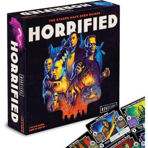 Ravensburger Horrified Games - Universal Monsters - Strategy Board Game - Boost Critical Thinking & Teamwork - Cooperative Gameplay - Unique Monster Challenges - 1 to 5 Players - Adults & Kids 10+