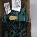 PREXTEX 100 Count Clear Christmas Lights - 20 ft Ultra Bright String Lights with Green Wire for Indoor and Outdoor Use, Christmas Trees, Holidays, Patios and Garden