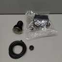 Garbage Disposal Air Switch Kit - UL Listed Wireless Sink Top Button, Champagne Bronze Finish, Compatible with Delta Faucet Champagne Bronze, Universal Design for All Garbage Disposals