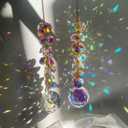 suncatchers for Windows Hanging Prism, 40mm auraro Crystal Suncatcher with Crystals Chandelier Beads, Hanging Crystal for car, Ceiling,Wedding, Party,MOM Daughter Gift(2 pcs)