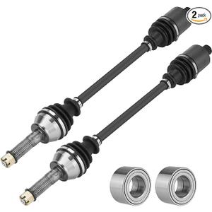 Rear Left & Right CV Axle Shaft with Wheel Bearing for Polaris Ranger 570 900 1000 Crew XP Diesel EPS 2014 2015 2016 2017 2018 1332947