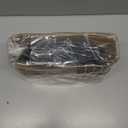 PATIKIL 8" Round Air Vent Cover, Stainless Steel Louvered Wall Inlet Outlet Grill Screen Mesh Ducting Soffit Vent with Screws for Ventilation, Black