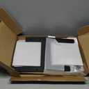 MARTY 2 Tier Spice Rack Organizer for Countertop, 15.8''L Coffee Station/ Bathroom Organizer Countertop, Counter Shelf Desktop Storage Organizer for Kitchen, Bedroom, Office (Black)