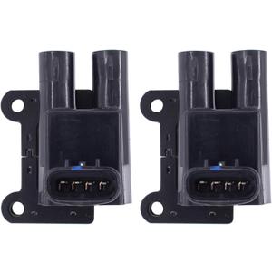 NewYall Pack of 2 Ignition Coil for Toyota Corolla 1.8L 1998-1999, Chevrolet Prizm 1.8L 1998-1999