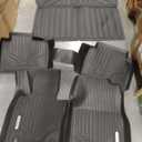 YITAMOTOR Floor Mats & Cargo Liner for Mazda CX-50 CX50 2023-2026 (Not for Hybrid, Not Fit for CX-5 CX5), All-Weather Protection TPE 1st, 2nd Row and Trunk Mats Full Set Accessories Black