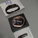 Fitness Tracker, Blood Pressure Watch with 24/7 Heart Rate, Step Tracker with 1.1" AMOLED Touch Color Screen, Sleep Calorie Counter Activity Pedometer for Android iOS