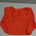 Avidlove Sexy Body Suits Women Mesh Square Neck Puff Long Sleeve Bodysuit Shapewear Concert Outfits Size M