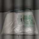 NICETOWN White Semi Sheer Living Room Curtains 108 inches Long, Rod Pocket & Back Tab Faux Linen Window Treatments Privacy with Light Filtering for Bedroom, W42 x L108, 2 Panels