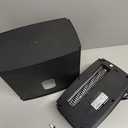 8-Sheet Micro Cut Paper Shredder P-4 High Security for Home Office Use with Handle, Shreds Credit Card/Staple 4 Gallons(Black) Visual Window Wastebasket