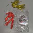 Clear Acrylic Ornaments - 12pcs Round Christmas Tree Decorations with Mouse Design Craft Ornaments for Party Hanging