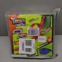 Flexible Race Track Toys for Kids: 19.6 Ft Flex Race Car Ramp Track with Suction Cups - Rolls Up Portable DIY Racetrack with 4 Racing Cars- Birthday Gifts for Boys Girls Ages 3+ (Dark Blue)