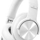 Picun B8 Bluetooth Headphones, 120 Hours Headphone Wireless Bluetooth, Hands-Free Calls, 3EQ & Game Mode, Foldable Headphones Over Ear for Travel Home Office Cellphone PC White