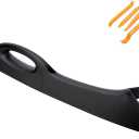A Pillar Interior Trim Handle Right Passenger Side Compatible with Ford F150 F-150 Lincoln Mark LT, A Pillar Grab Handle Assist Panel 4L3Z-1503598-AAA (Right Passenger Side Black)