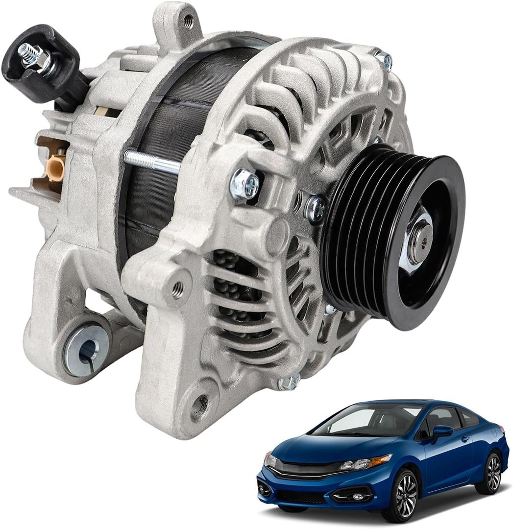 11537N Alternator for Honda Civic HRV HR-V Acura ILX 2012 2013 2014 2015 2016 2017 2018 12 13 14 15 16 17 18 1.8 2.0 1.8L 2.0L 31100r1aa01 31100-R1A-A01 AHGA81 A5TJ0191 A5TJ0191ZC A5TJ0191ZE