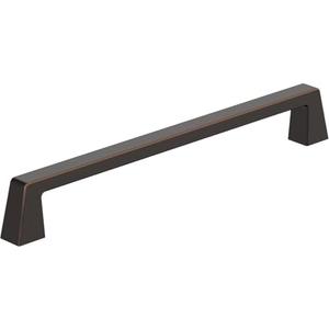 Amerock BP55282ORB | Oil Rubbed Bronze Cabinet Pull | 8 in (203 mm) Center-to-Center Cabinet Handle | Blackrock | Drawer Pull | Kitchen Cabinet Handle | Furniture Hardware