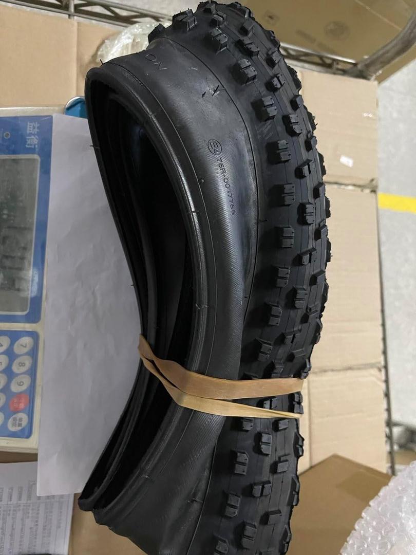 CYCROWN CycRun/CycKnight/CycFree Bicycle Tire/Inner Tube with Schrader Valve, 20 x 4.0/20 x 3.0 Premium Butyl Rubber Tube for 20-inch Ebike Electric Bike