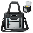 Lekesky Soft Cooler Bag 20 Can, Leakproof Insulated Cooler Backpack, Insulated Bag Portable Ice Chest Box for Beach, Beverage, Travel, Camping, Picnic, Trips, Floating Cooler with Zipper