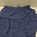 Lepunuo 2 Piece Skirt Sets for Women Flowy Maxi Skirts Cap Sleeve Tops Matching Sets Travel Vacation Outfits with Pockets (Blue, XL)