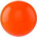 Gazing Globe Decor Ball, Hollow Gazing Ball, Seamless Stainless Steel Polished Reflective Smooth Mirror Garden Sphere Globe, Props of Photography, Garden Home Decor (Orange, Dia: 10 inch/25cm)