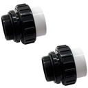 Trucktok 21063-200-000 2" MIP x 2" PVC Pool Pump High Tem Unions Replacement for Pool Pumps 40 Male Adapters (2)