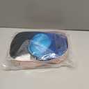 WIGER Long Blue Wavy Wigs for Women Ombre Blue Body Wave Mermaid Hair Wigs Long Curly Synthetic Hair for Daily or Cosplay