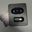 2026 Upgraded Mini Wireless CarPlay Adapter for CarPlay & Android Auto, Plug & Play, Fast, Auto Connect, No Latency 2in1 Car Play Wireless Adapter for iPhone iOS 10+ Android 11+ Information Display (Blue)