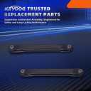2Pc Set K641916 Rear Lower Control Arm Compatible With 2002-2020 Ca-dillac Escalade [07-13 Chevy Avalanche,00-14 Suburban 1500,00-20 Tahoe ] 00-20 G-MC Yukon,15-20 Yukon XL Trailing Arm