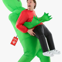 Morph Alien Costume, Inflatable Alien Costume Adult, Inflatable Aliens Costumes, Blow Up Costumes for Adults