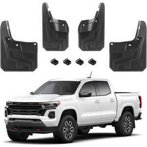 Mud Flaps Fit for Chevy Colorado Z71 WT LT 2023 2024 2025 2026, Mud Guards 4pcs Fender Guards Compatible with Chevrolet Colorado Accessories 2023-2026 (Not Fit for GMC Canyon)