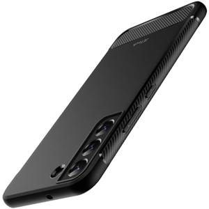 JETech Slim Fit Case for Samsung Galaxy S22+ / S22 Plus 5G 6.6-Inch, Thin Phone Cover with Shock-Absorption and Carbon Fiber Design (Black)